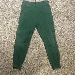 Green Jogger Pants boys size 8 from h&m